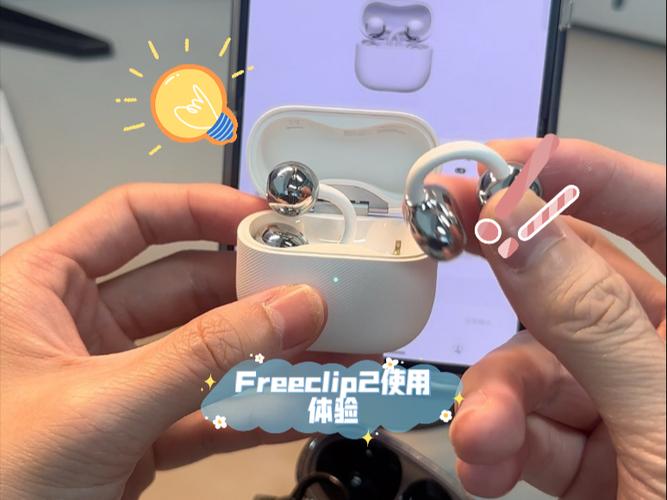 华为freeclip2耳机怎么放回盒子