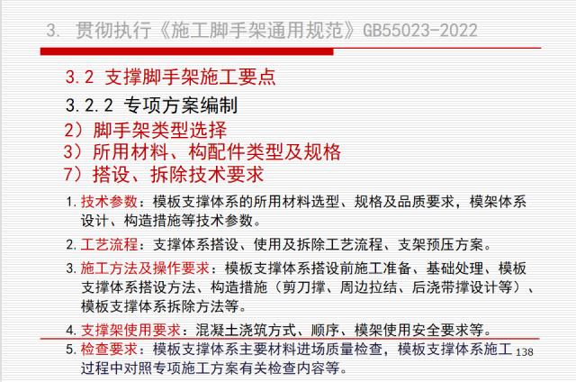 脚手架规范GB55023-2022