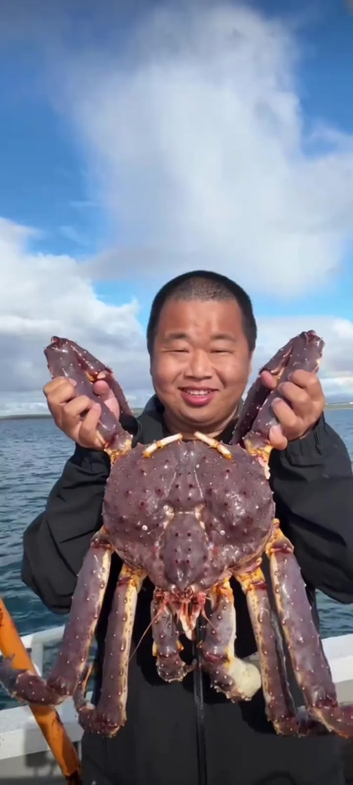 捕捉帝王蟹