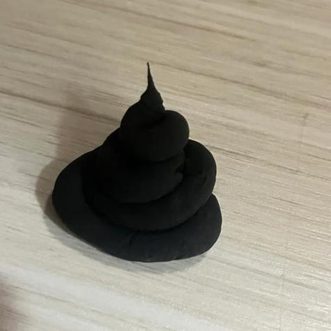 超轻粘土黑色怎么调