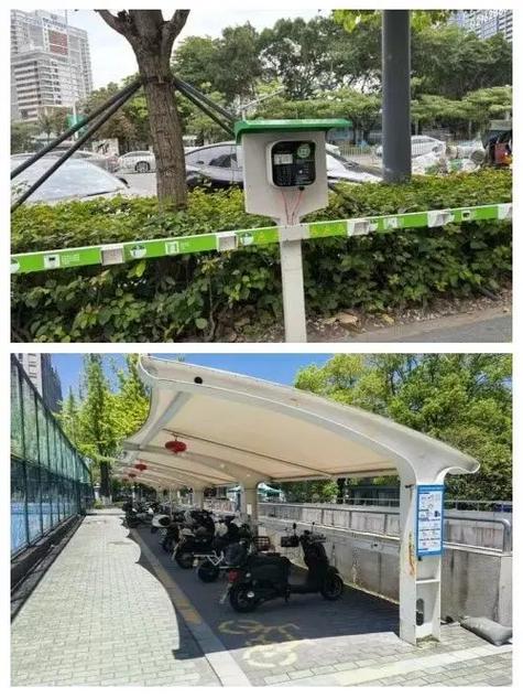 扫码充电桩电动车