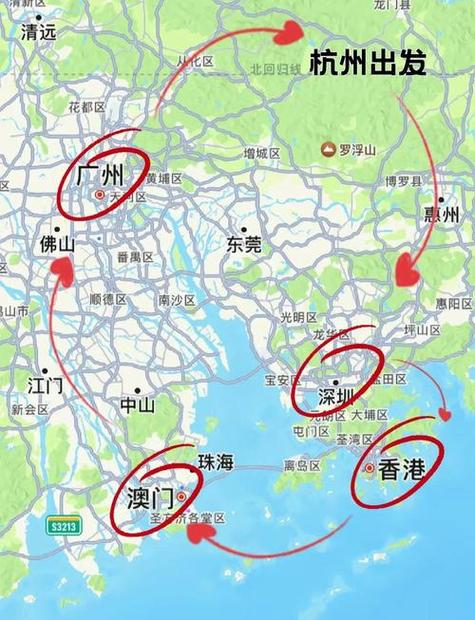 香港澳门地图位置截图3