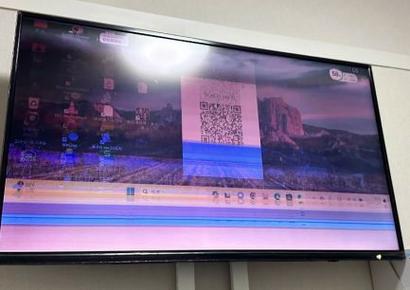 电视出现横纹怎么消除
