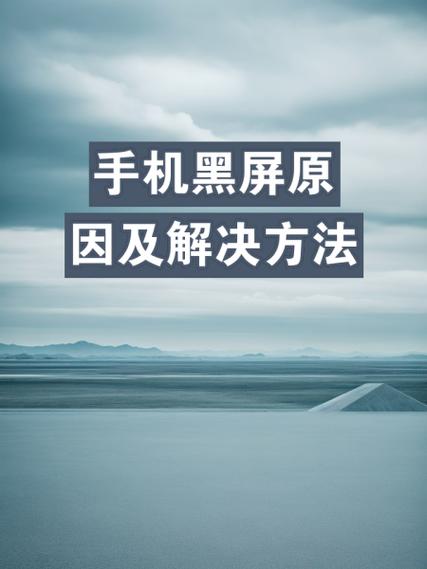 手机能充上电但是黑屏是怎么回事