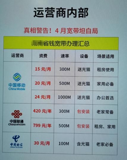 贵广网络宽带套餐费用一年多少