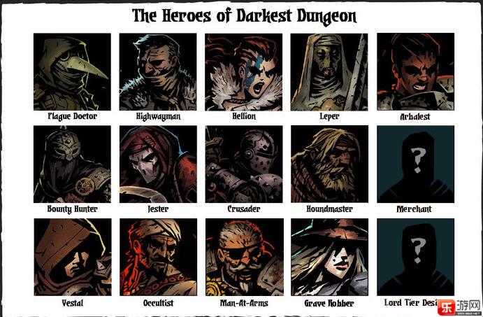 暗黑地牢dlc全职业介绍
