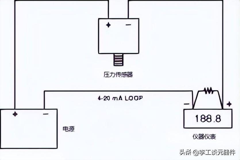 压力传感器三根线原理图