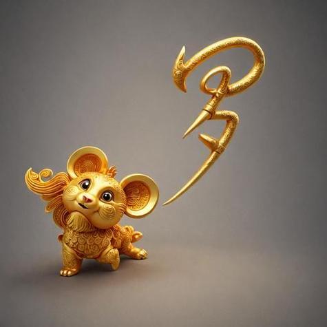 金鼠吉祥聚万财