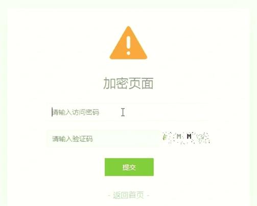 给网页加密码访问