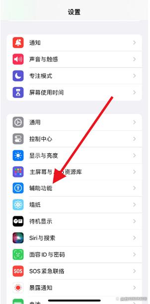 苹果手机设置点击屏幕唤醒截图1