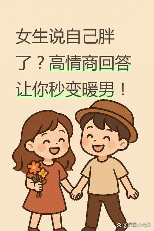 女生说自己胖高情商回答