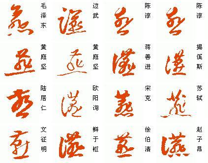 字体草书
