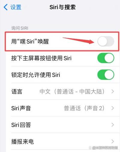 苹果手机怎么直接喊siri