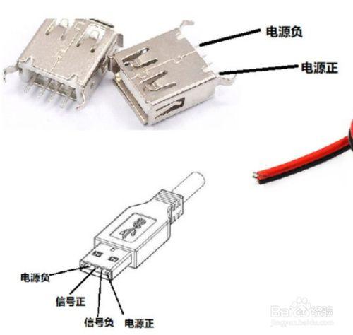 手机充电器两根线和四根线怎么接