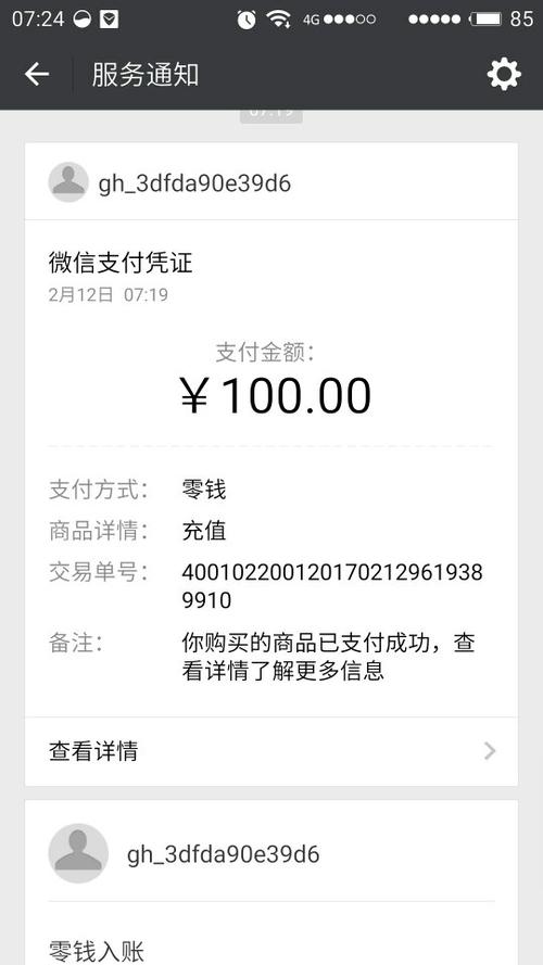 微信默认支付截图3