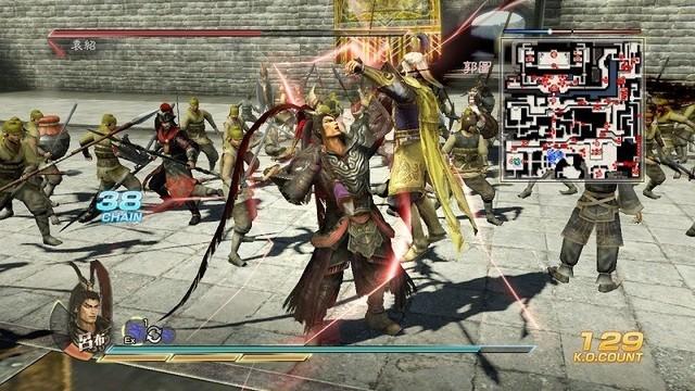switch真三国无双7觉醒按键