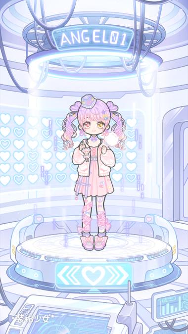 漫画少女装扮