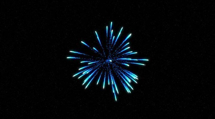 ae烟花爆炸特效