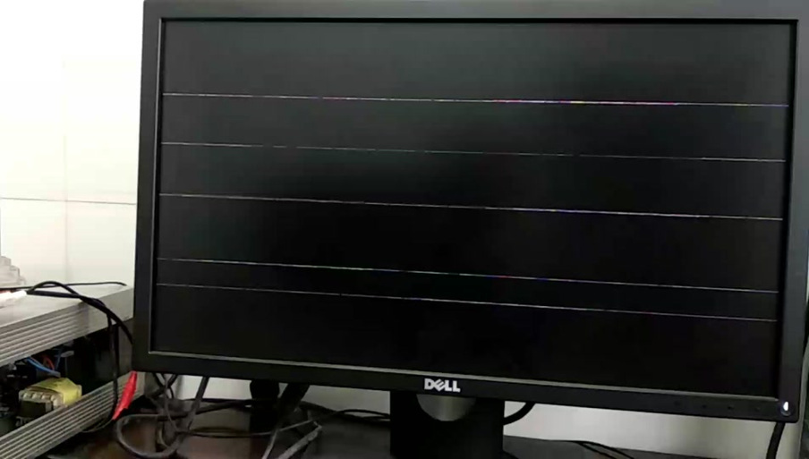 显示器黑线的处理方法