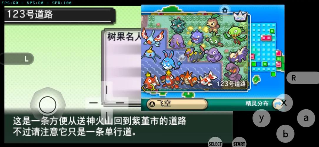 宝可梦蓝宝石位置