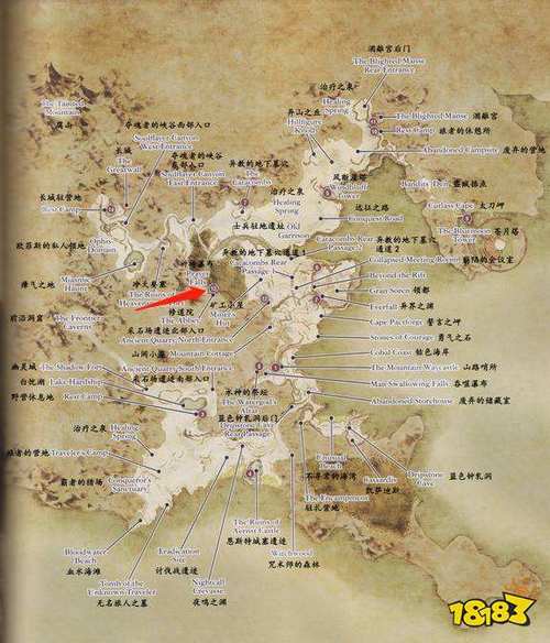 龙之信条汉化全地图