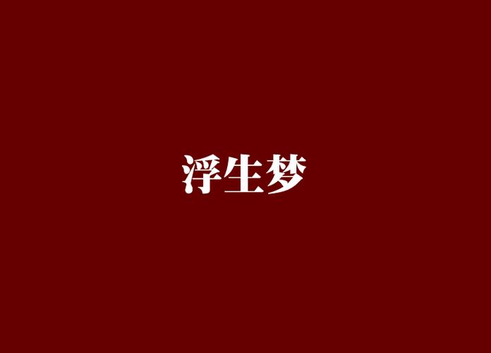 浮生梦ZYDZYD