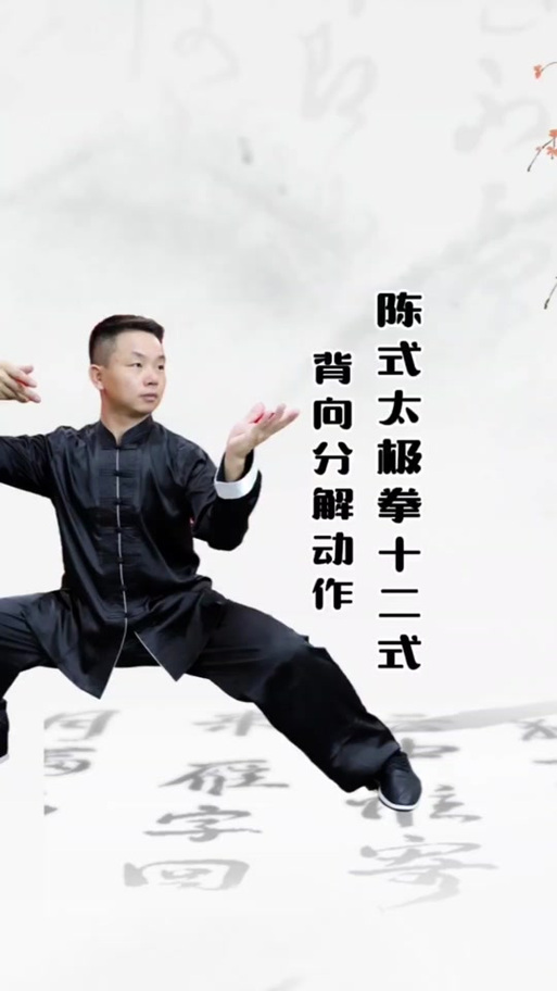 陈式十二式慢动作分解