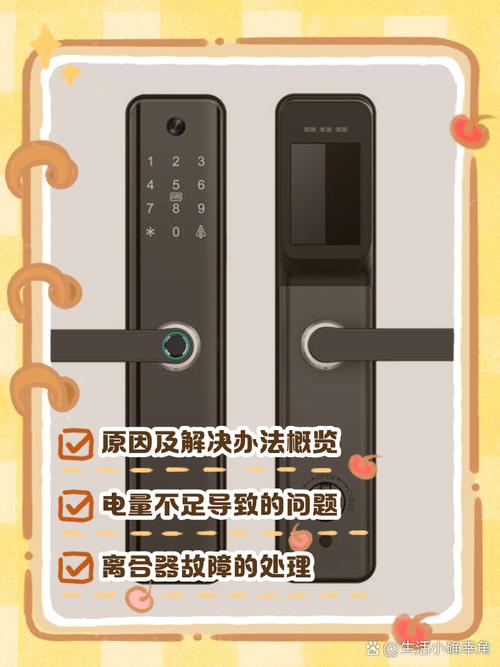 密码锁开锁了但是打不开门