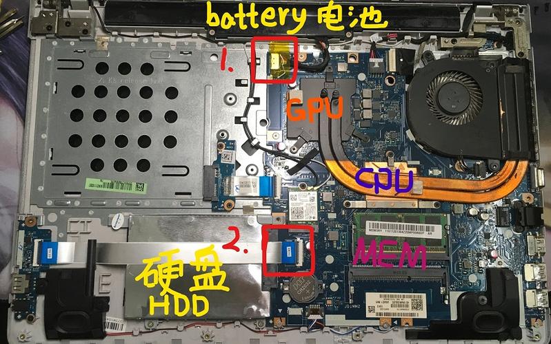 联想y50c拆机清灰教程