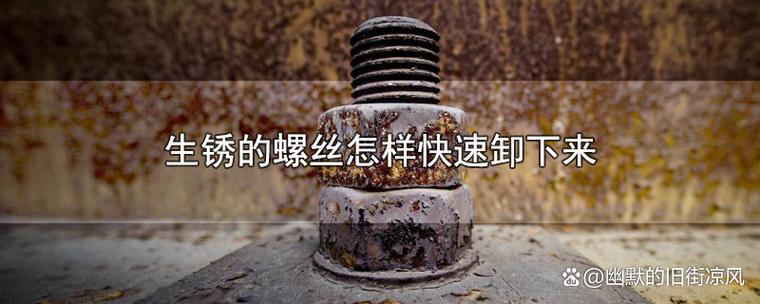 生锈的螺丝怎样快速卸下来