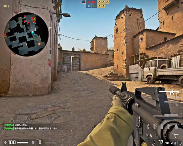 csgo怎么放置机器人 csgo放置机器人视频