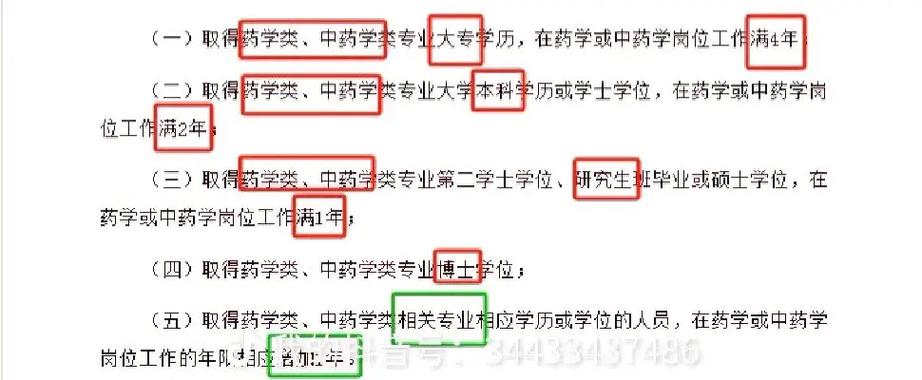 执业药师的报考条件和要求