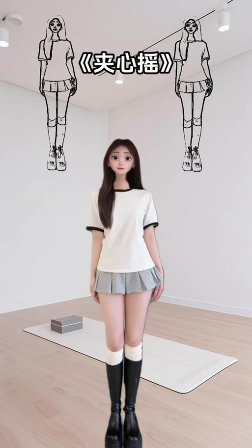 抖音最近很火的动作
