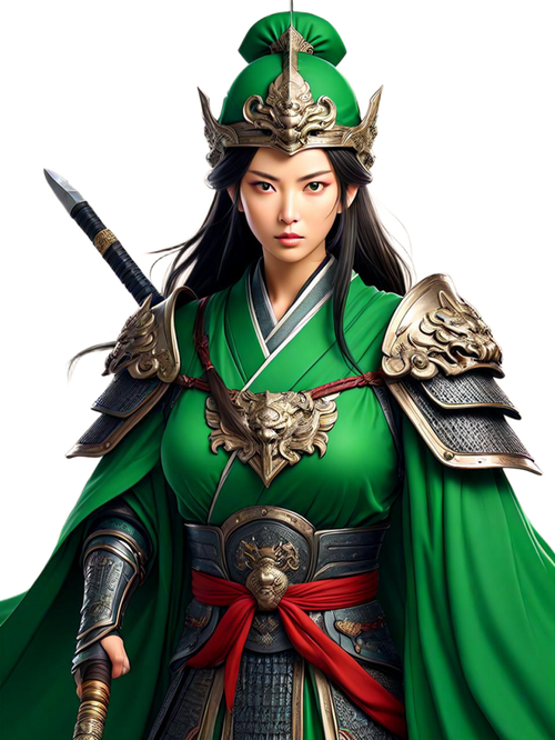 游戏女武将败北