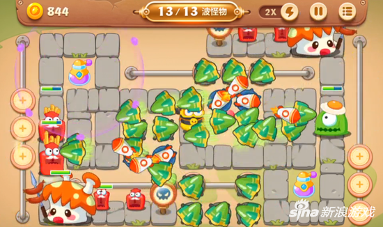 保卫萝卜3码头第17关