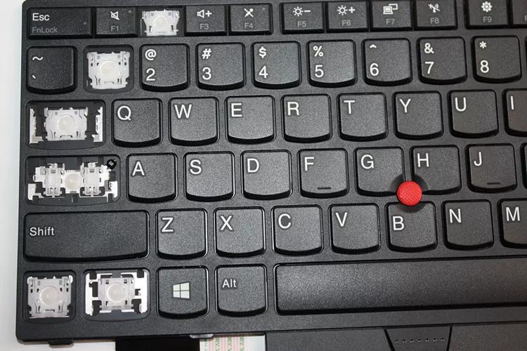 联想笔记本键盘键帽怎么拆