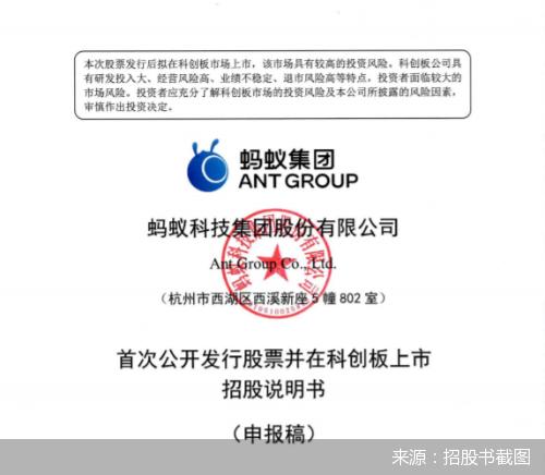 蚂蚁集团IPO最新消息