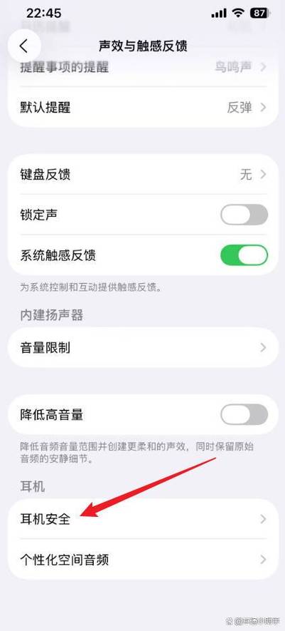 ios耳机设置在哪里