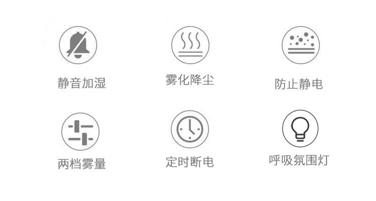 加湿器图标大全图解