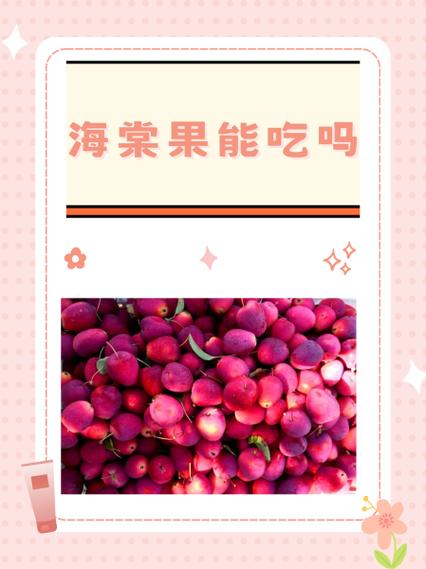 海棠果可以食用吗