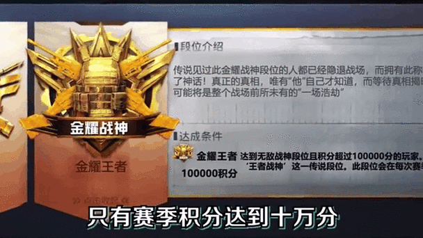 排位战神称号什么含金量