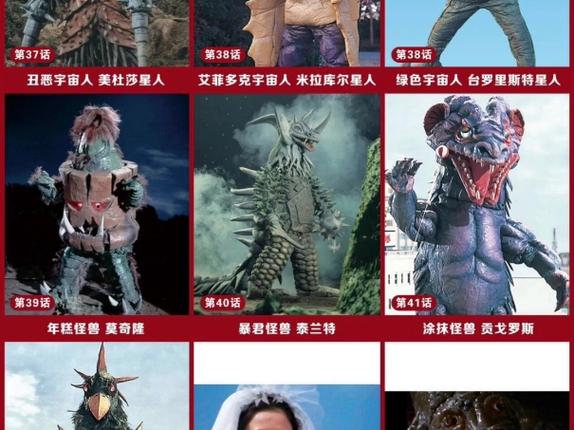 泰罗奥特曼怪兽排名