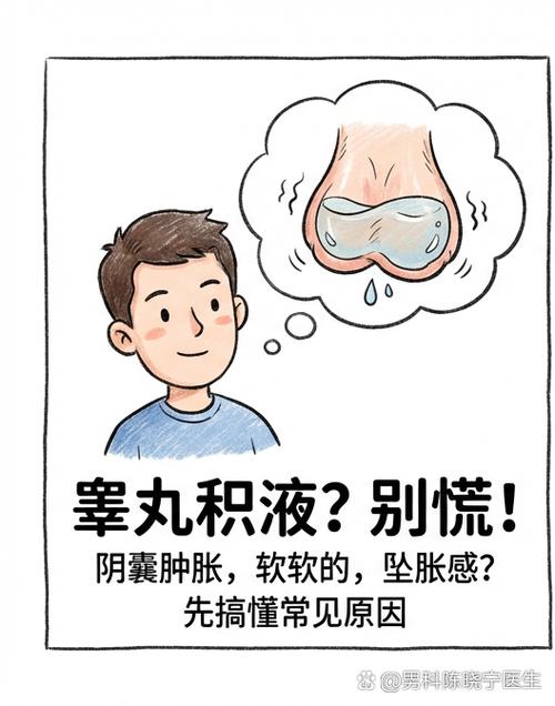 男性睾丸积液是什么原因造成的
