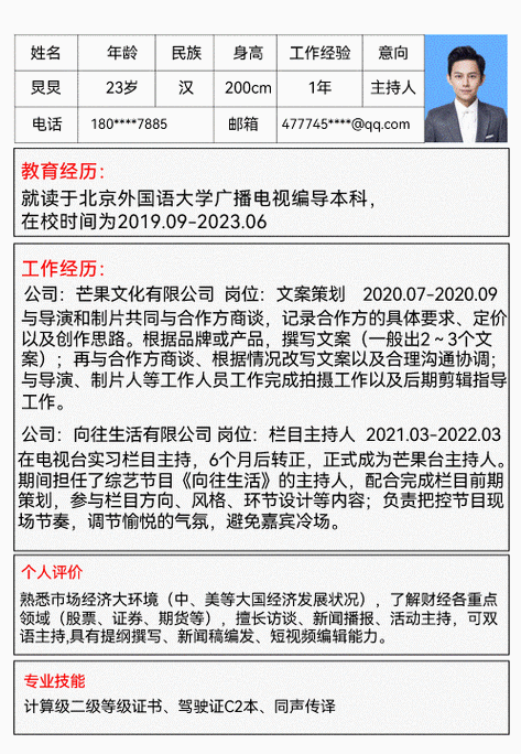何炅简历及个人资料简介