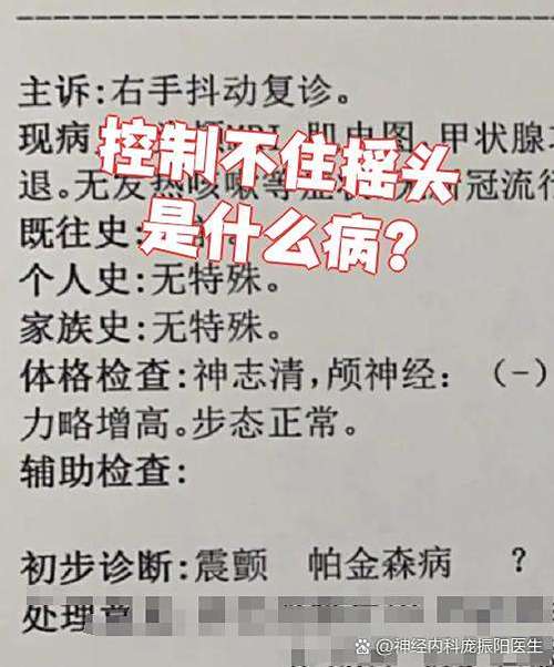 老是摇头控制不住是什么病