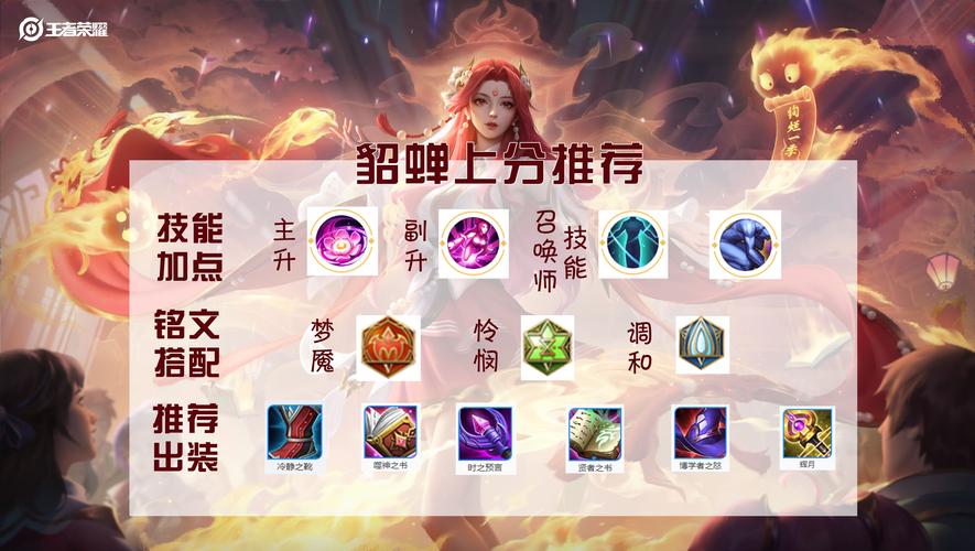 王者荣耀貂蝉技能详细介绍