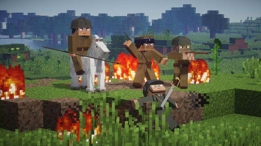 我的世界带兵打仗的mod