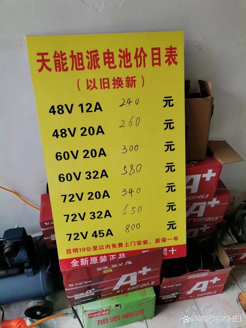 电动自行车电池价格
