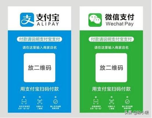 支付宝和微信二维码