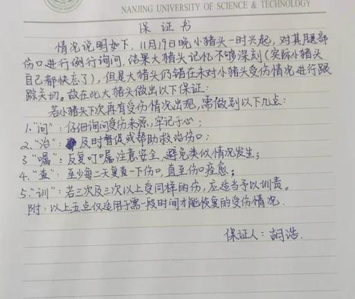 保证书模版 保证书模版